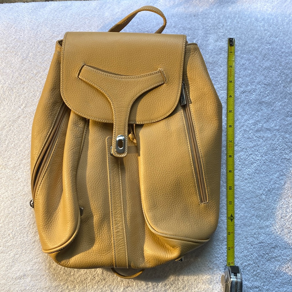 Chic Leather Backpack